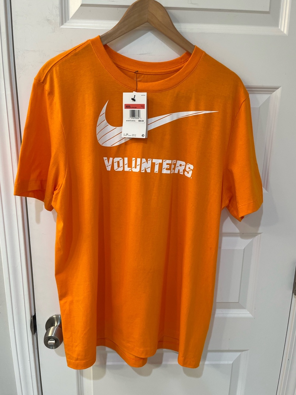 NWT Nike Tennessee Volunteers Orange Campus Mascot T-Shirt Mens Size Large